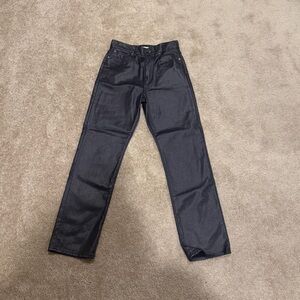 Madewell 90’s straight Jean coated